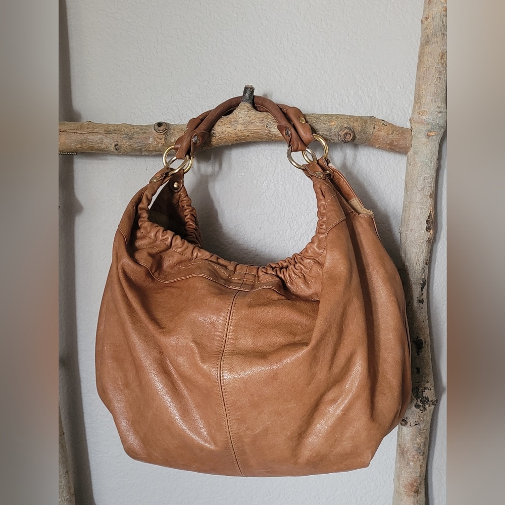 GIANNI NOTARO Italian Leather Hobo Bag - Picture 4 of 14